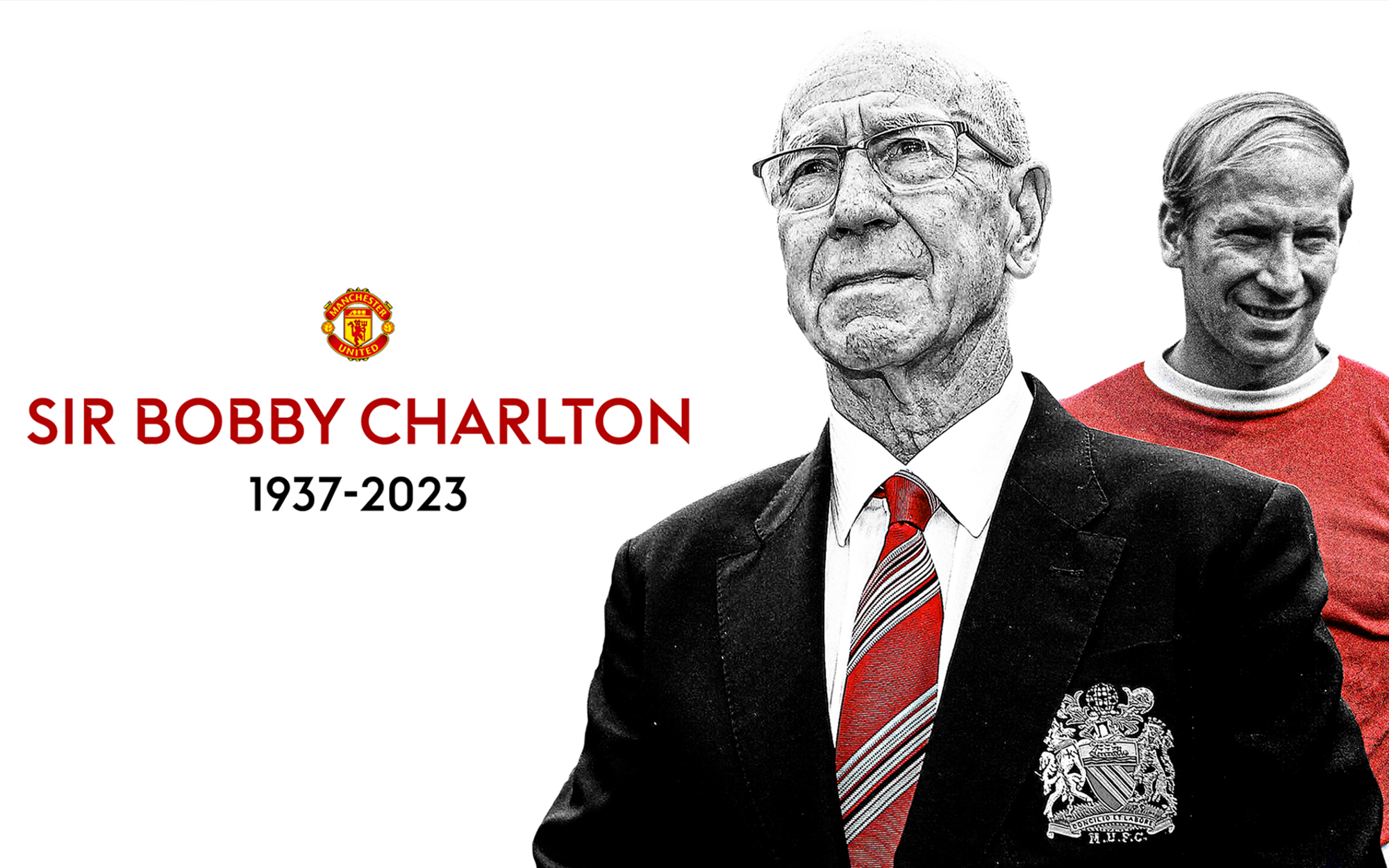 Sir Bobby Charlton - tượng đài vĩnh cửu của Manchester United